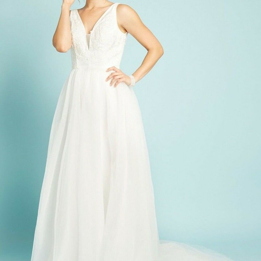 Chi Chi London Bridal ModCloth Tulle Love and Cherish Wedding Dress various size